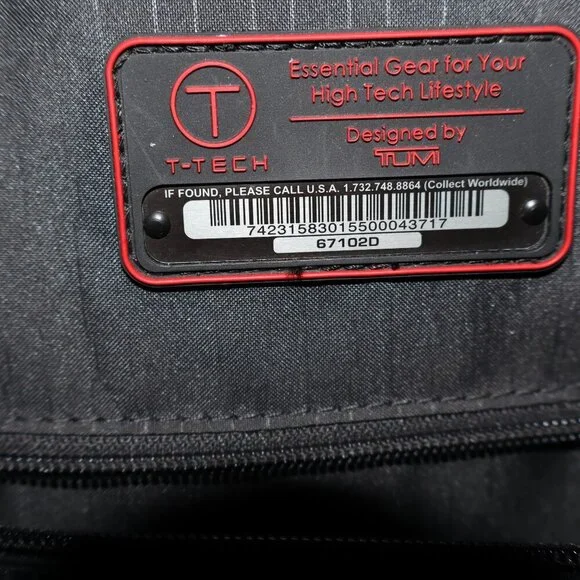 Tumi T-Tech Presidio Macarthur Wheeled Compact Laptop Briefcase Style 67102D - Picture 14 of 15